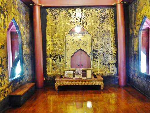 Lacquer Pavilion Interior