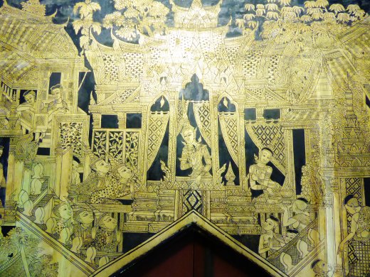 Lacquer Pavilion Interior