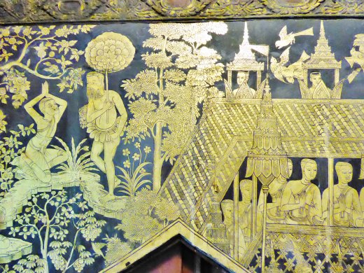 Lacquer Pavilion Interior