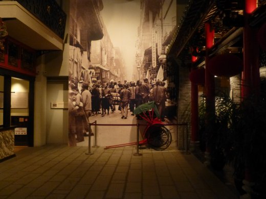 Rickshaw Street Scene