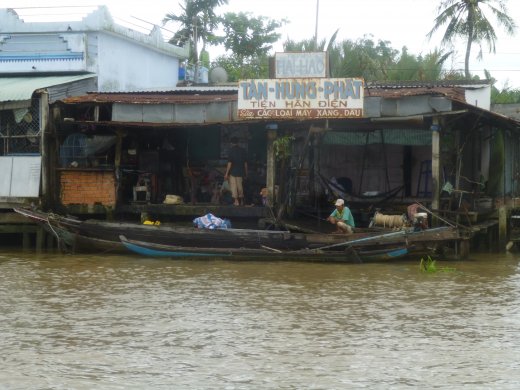 Cai Be.We've arrived