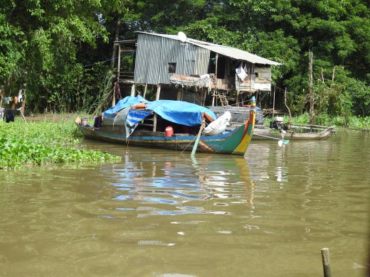 Chau Doc.En Route to Cham Village