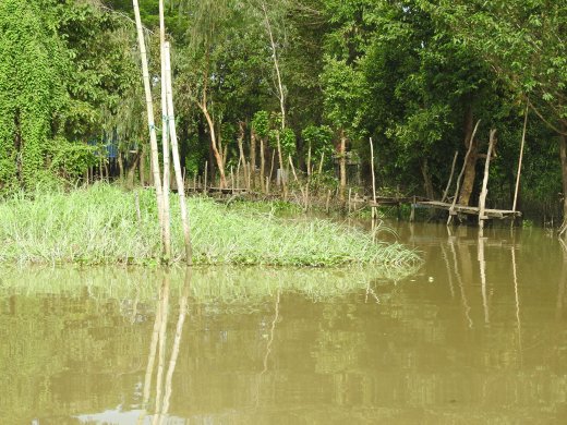 Chau Doc.En Route to Cham Village