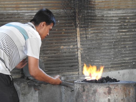 Prek Kdam.Silver Smithing