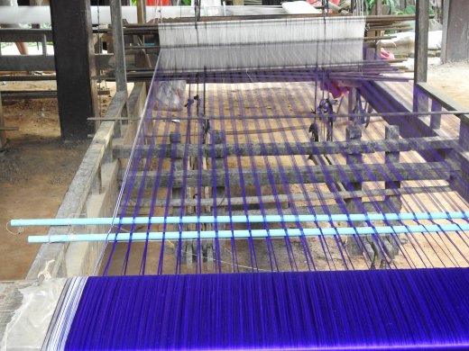 Chong Koh Weaving Village.Loom