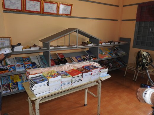 School Library donated by Pandaw