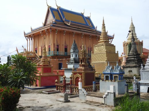 Angkorban Village.Temple