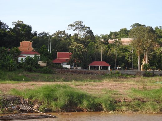 Wat Preah Angkoak.View from the Ship