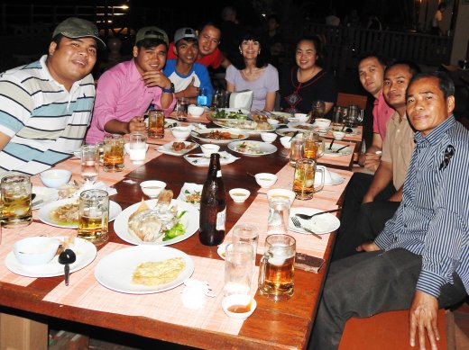 Dinner at Thai Kitchen