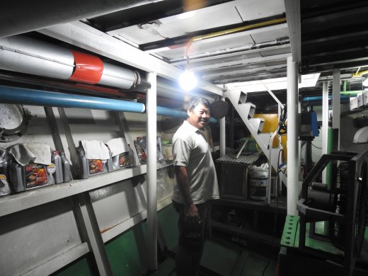 Boat Tour.Engine Man