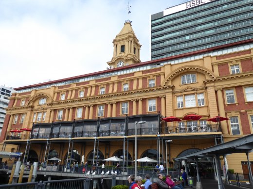 Ferry Terminal, Rear