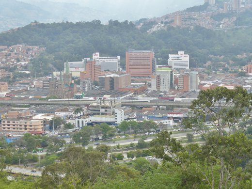 Cerro Nutibara.Gothic Church, 1940s+Metro