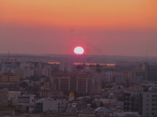 Sunset from the Lounge