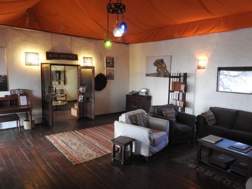 Interior of the Main Camp Bldg