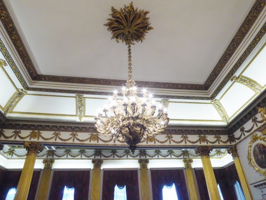Dublin Castle - The Throne Room Chandelier