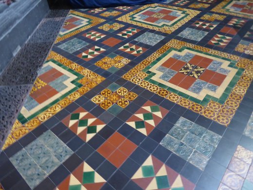 St. Patrick's Cathedral - Floor Tiles