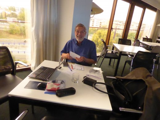 Ed at the Executive Lounge