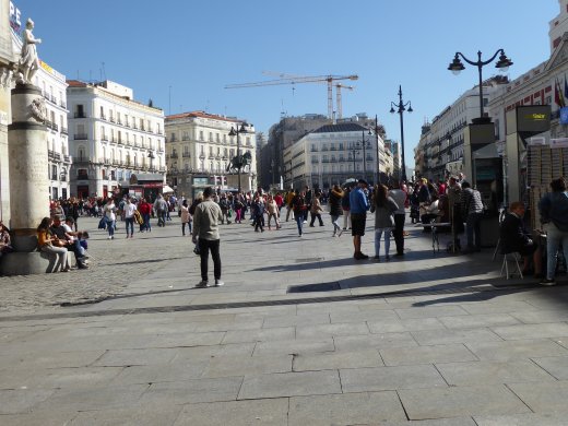 Square at Puerto del Sol