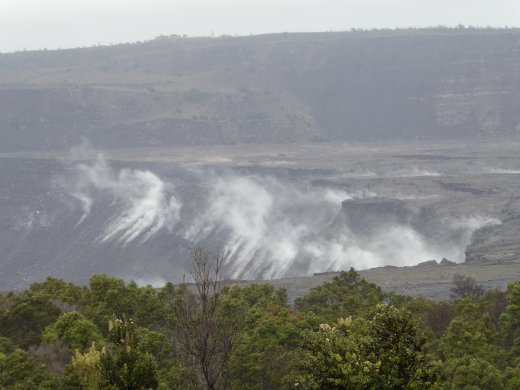 Volcanoes NP.Views from Devastation Trail
