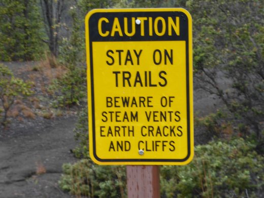 Volcanoes NP.Devastation Trail