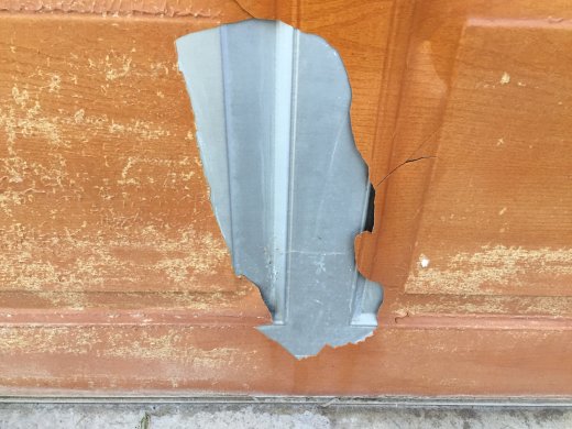 Original Garage Door - 1990's