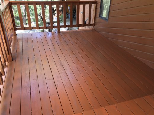 Finished Lower Deck - Bottom Portion